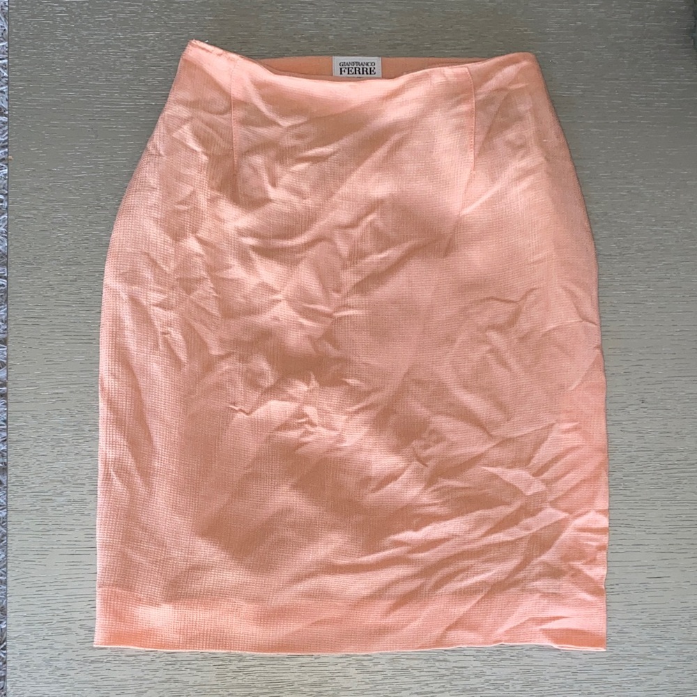 Gianfranco Ferre Coral Skirt
